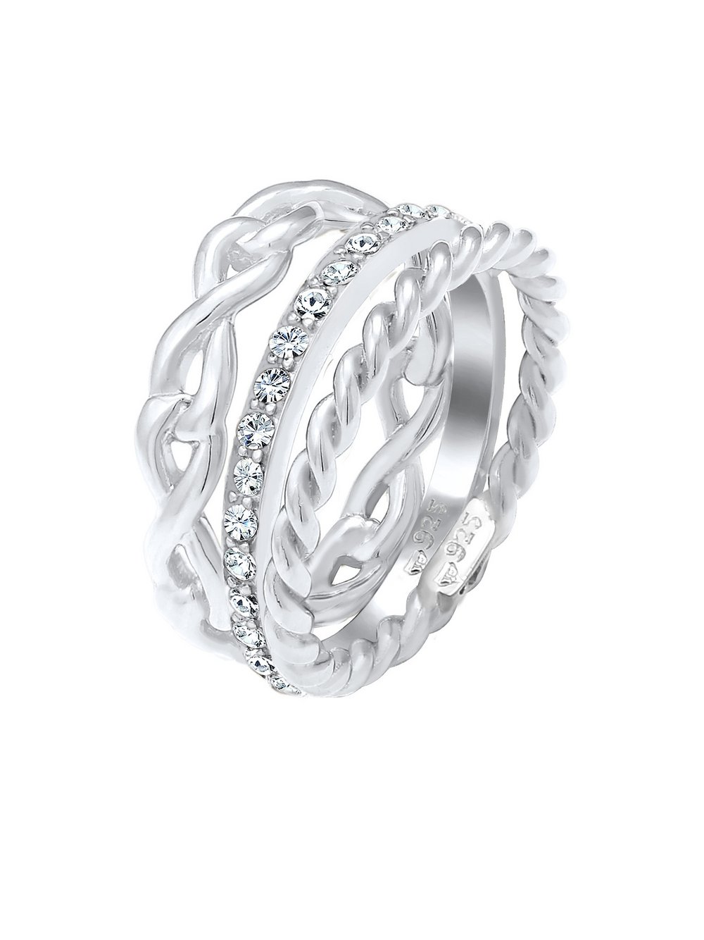 Elli Ring Damen Sterlingsilber silber, 56