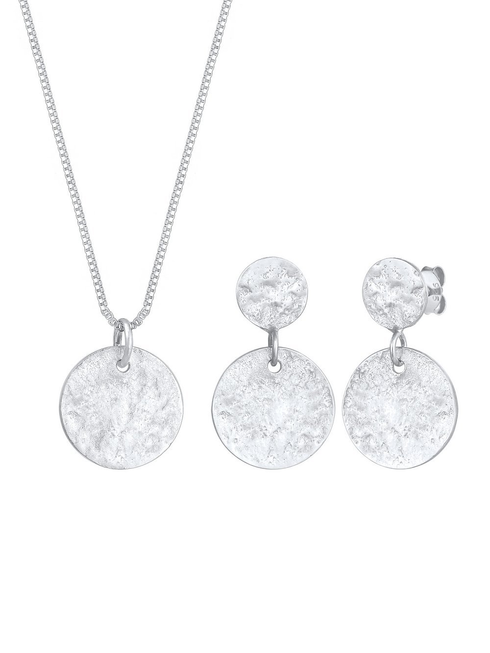 Elli Schmuckset Damen Sterlingsilber silber, 45