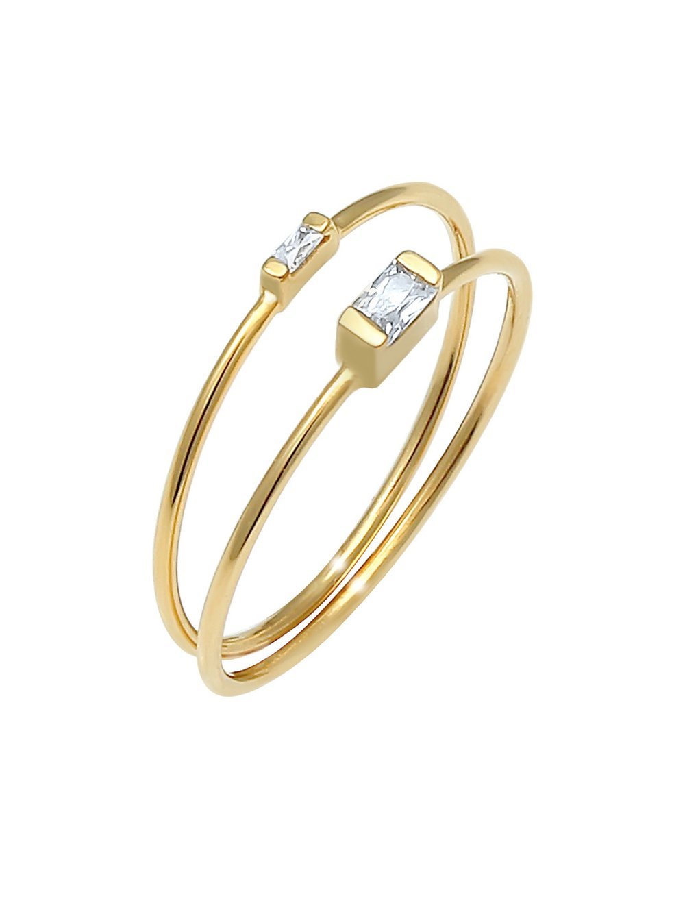 Elli Ring Damen Sterlingsilber gold, 52