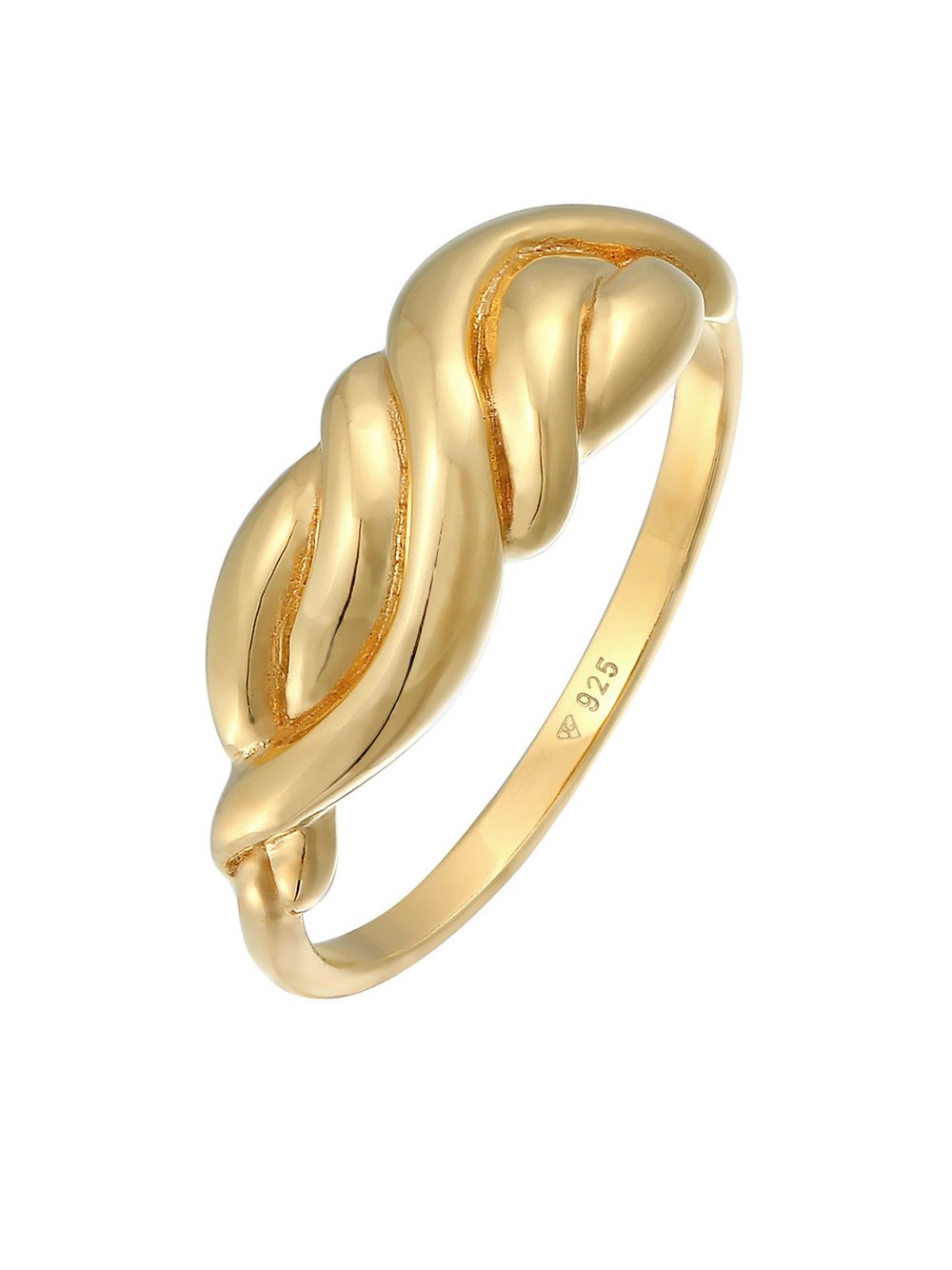 Elli Ring Damen Sterlingsilber gold, 58