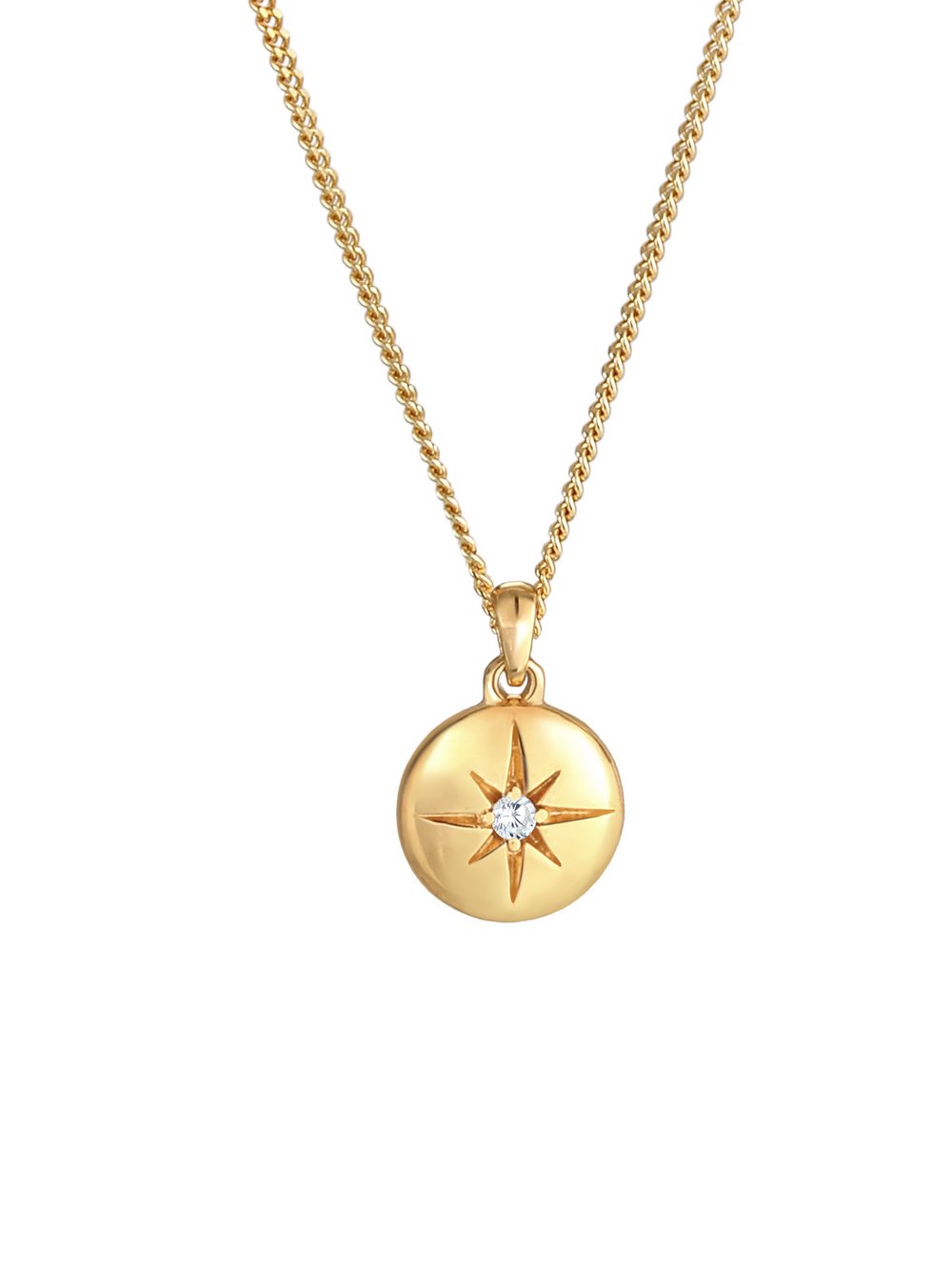 Thumbnail - Elli Halskette Damen Sterlingsilber gold, 45