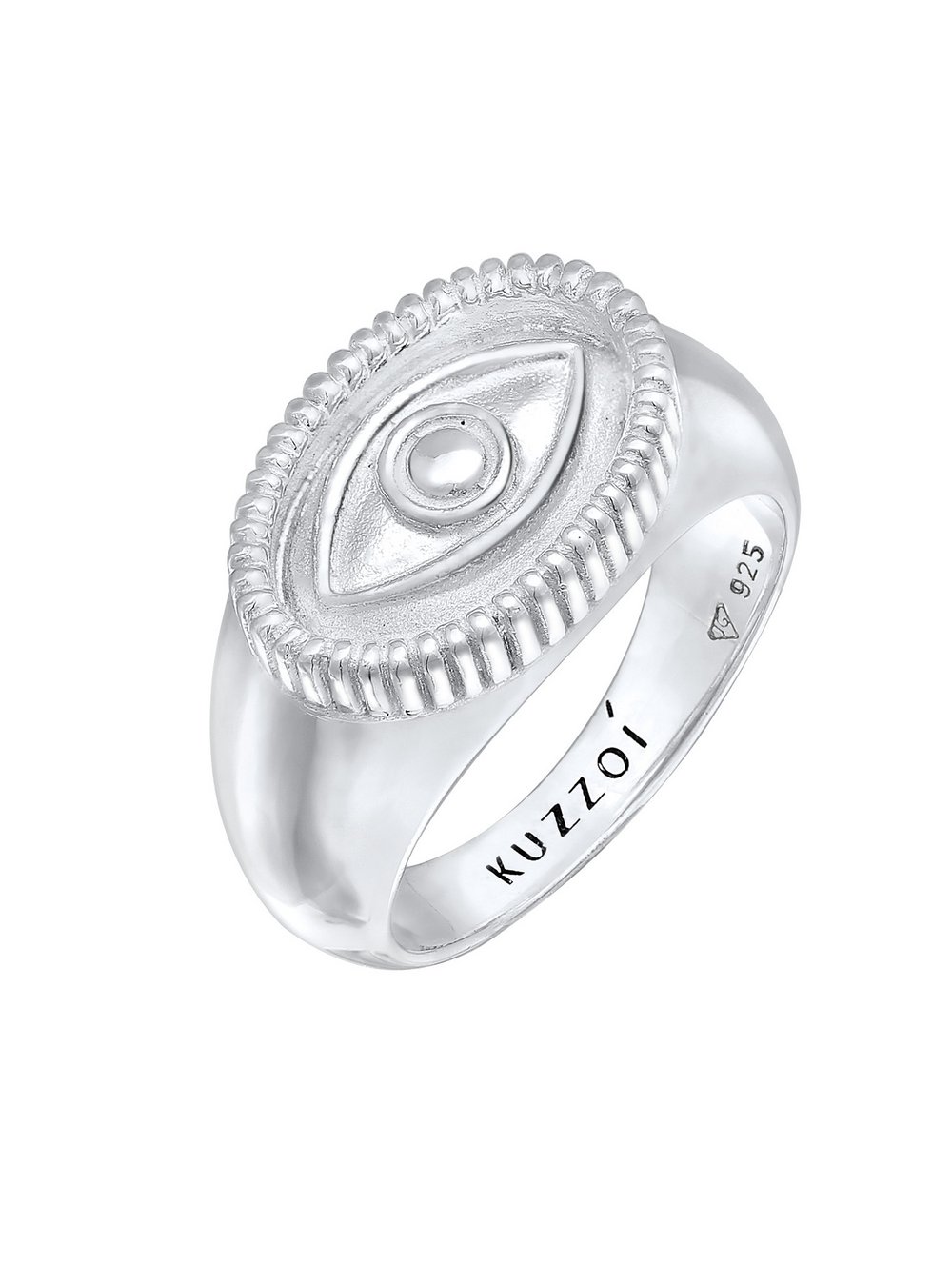 KUZZOI Ring Herren Sterlingsilber silber, 64