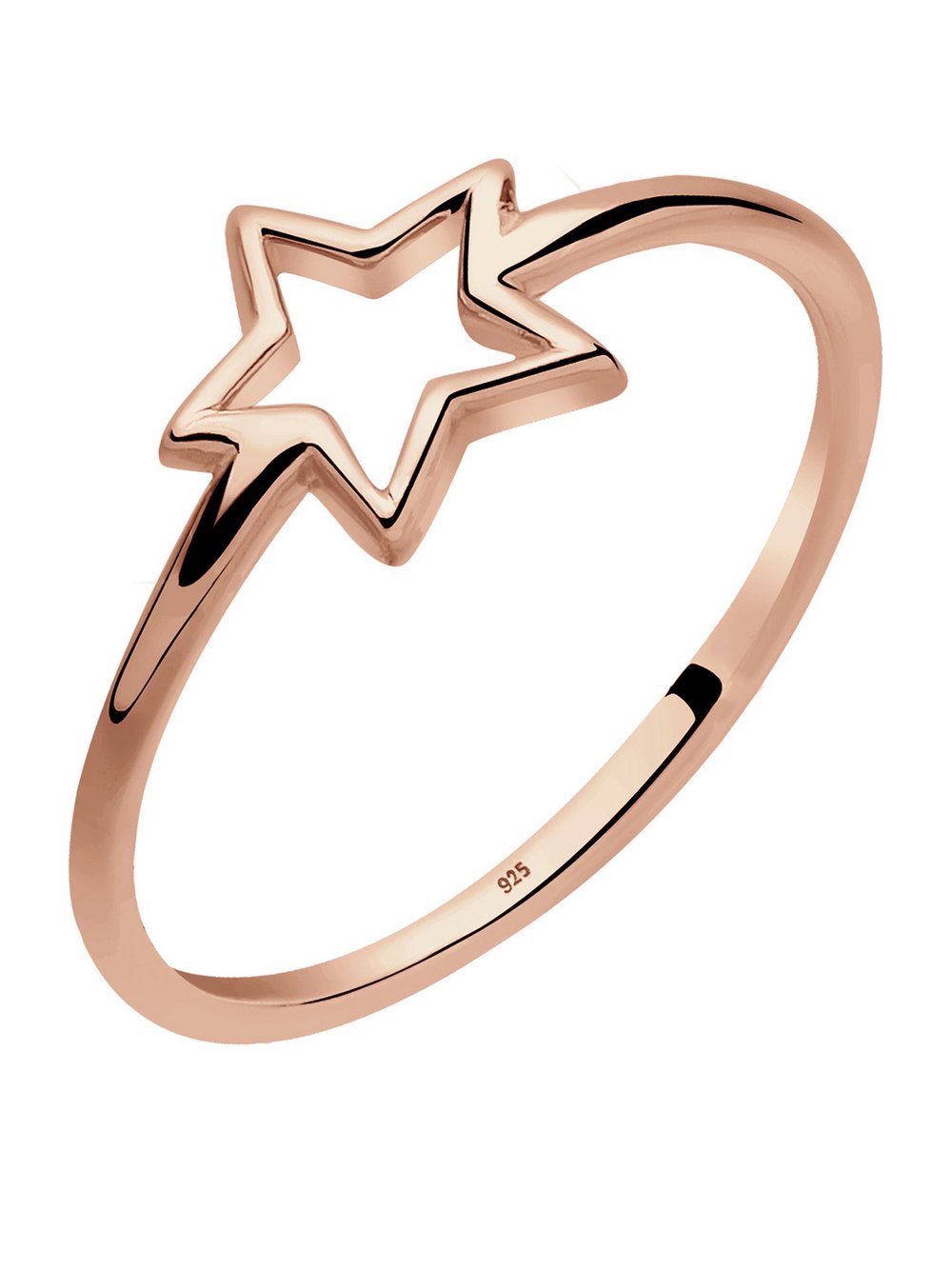 Elli Ring Damen Sterlingsilber gold, 58