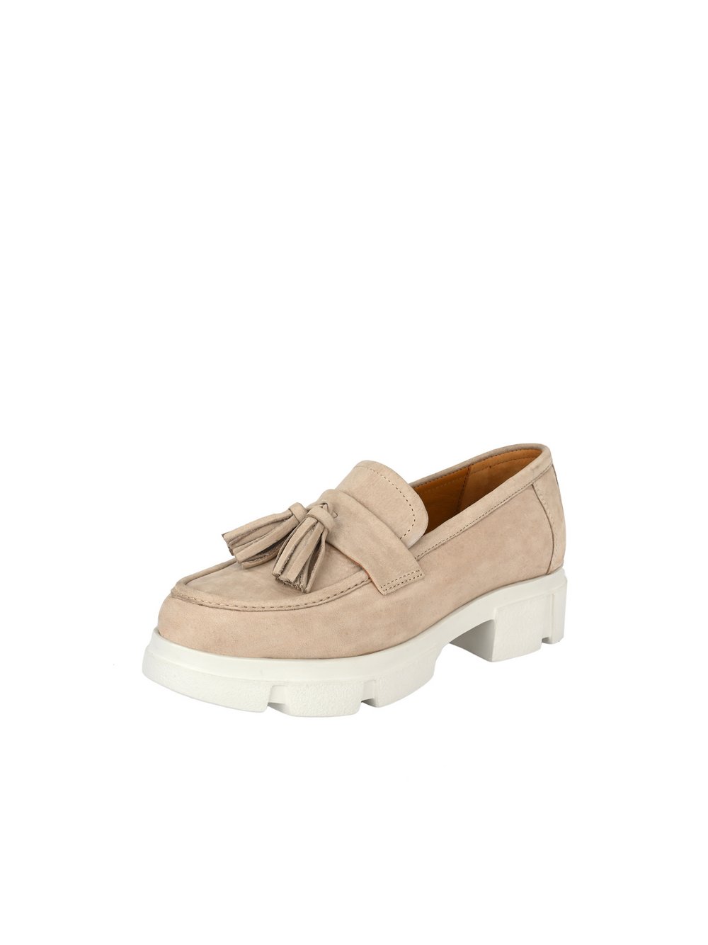 Crickit Halbschuh Damen Leder beige, 39