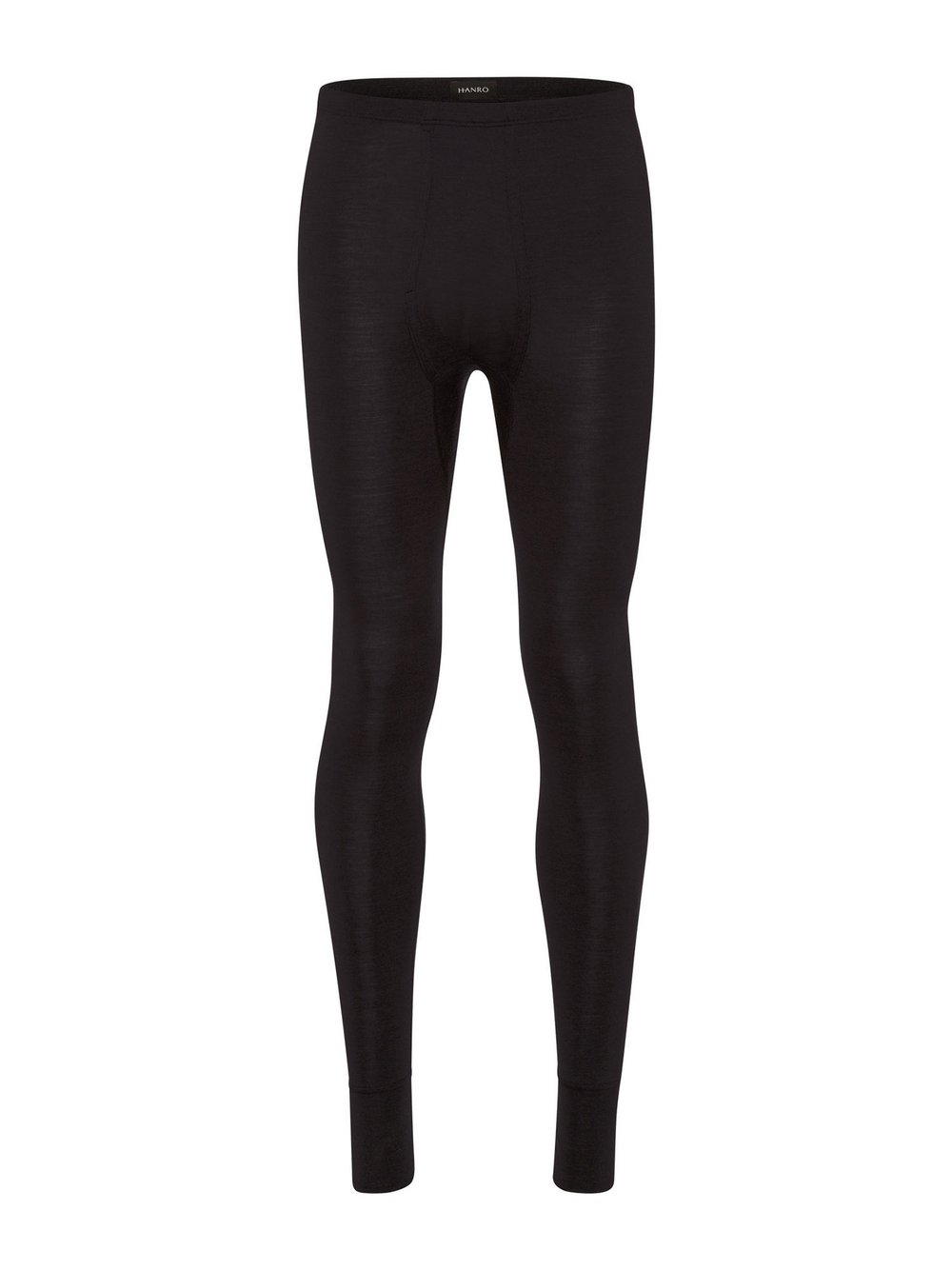 Hanro Lange Unterhose  Herren Feinstrick grau, L