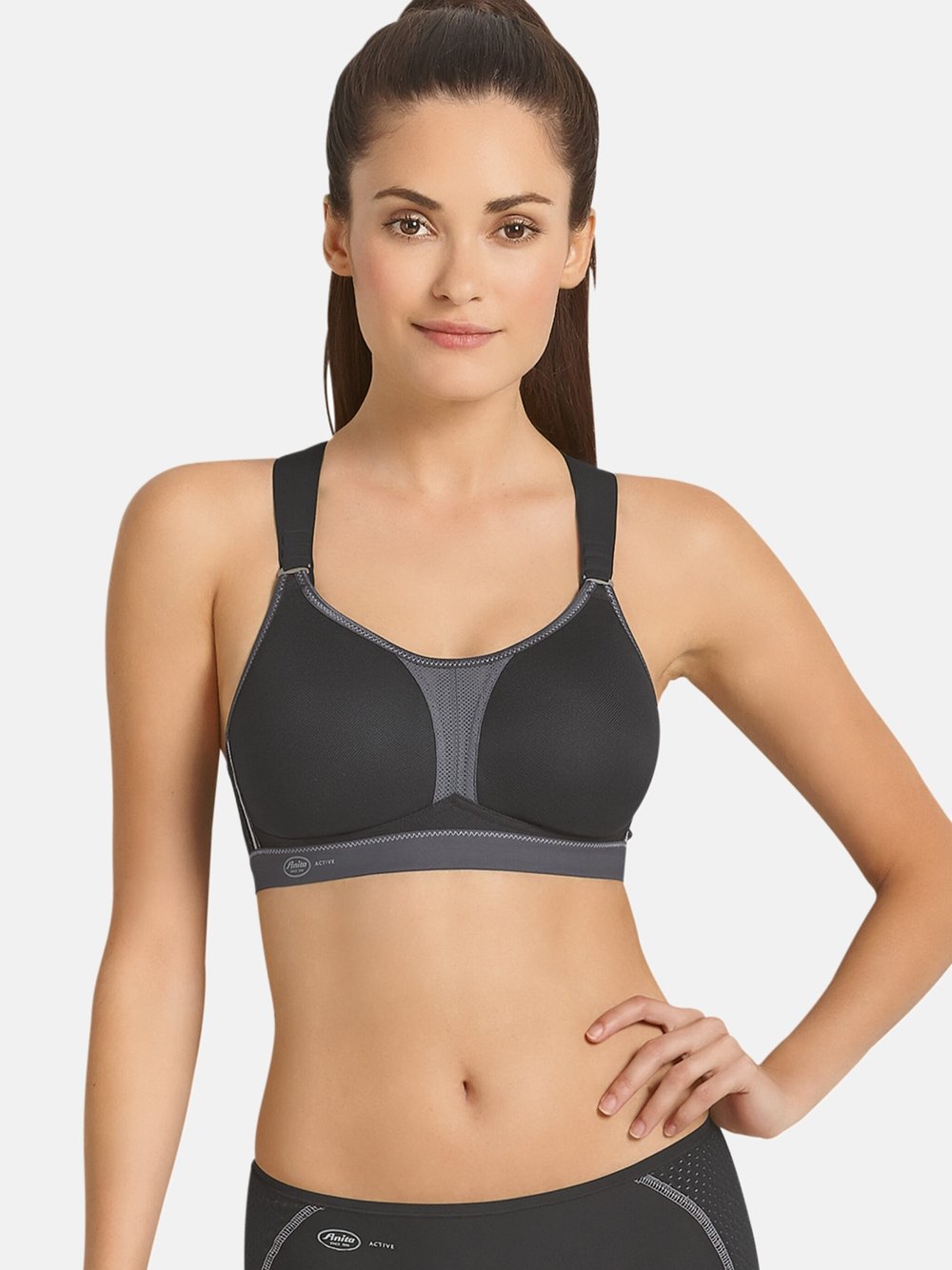 Anita Sport BH dynamiX star Racerback Damen schwarz, 75B