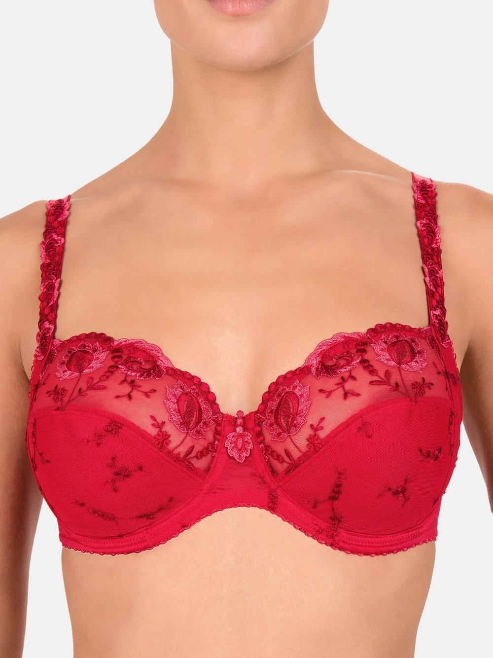 Conturelle Bügel-BH Provence Damen rot, 70F