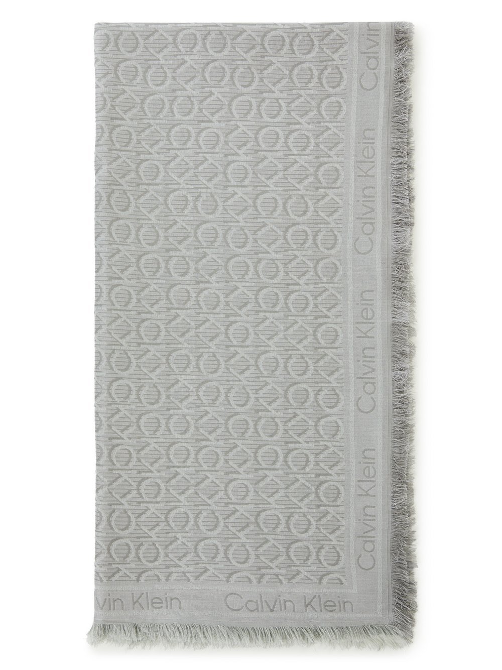 Calvin Klein Tuch Damen grau gemustert, ONE SIZE