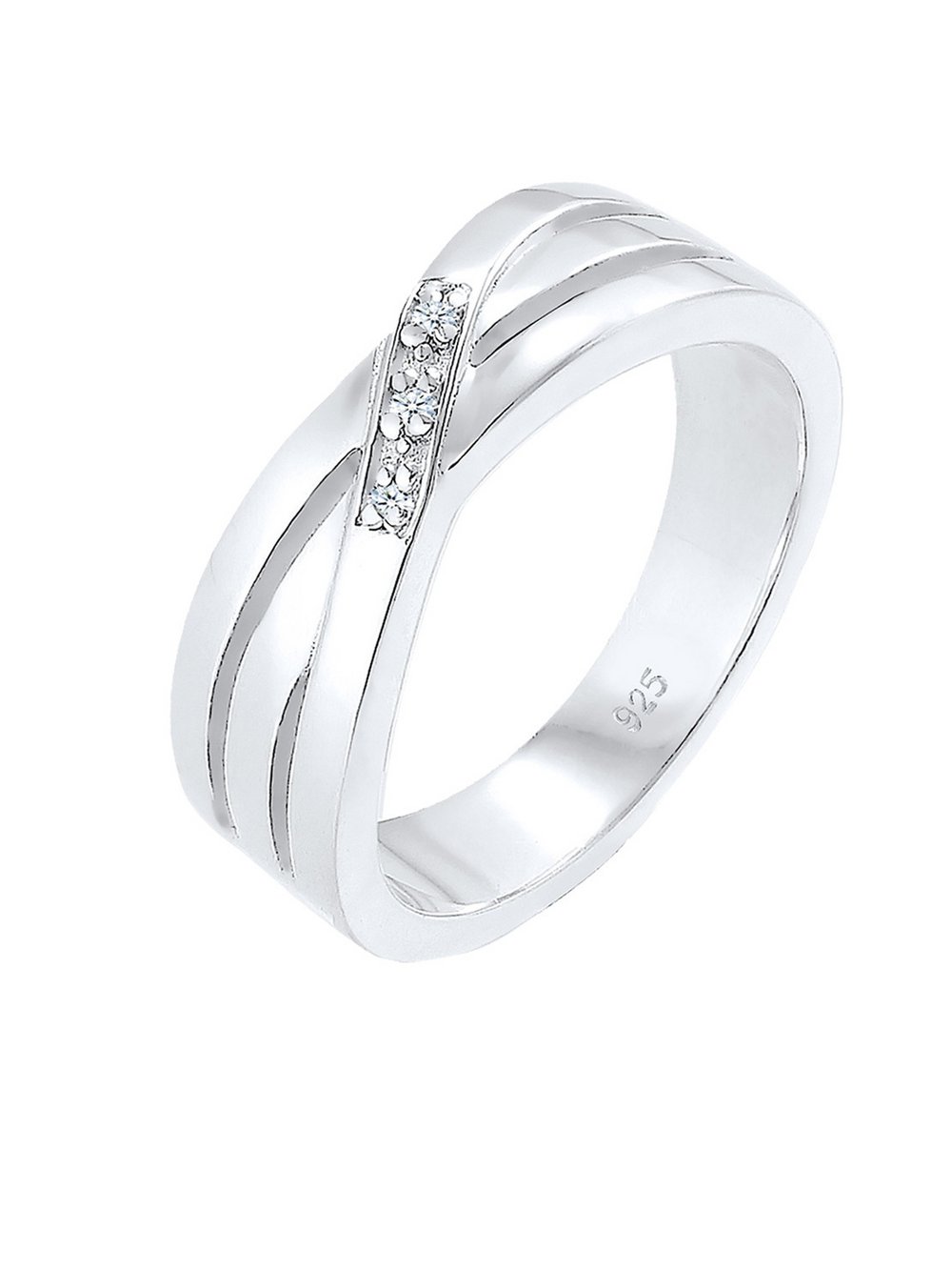 Elli Diamonds Ring Damen Sterlingsilber silber, 54