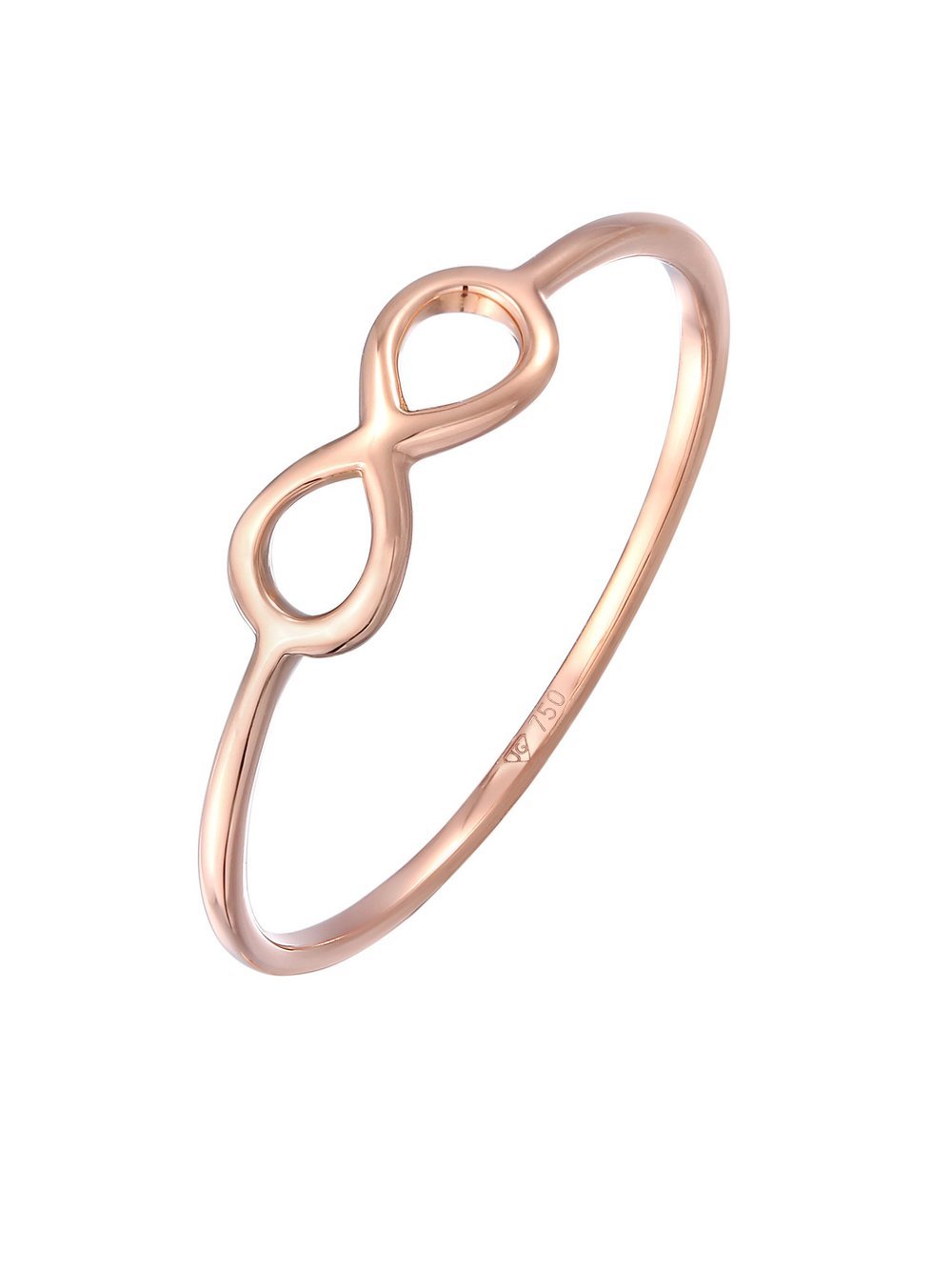 Elli PREMIUM Ring Damen Roségold gold, 56