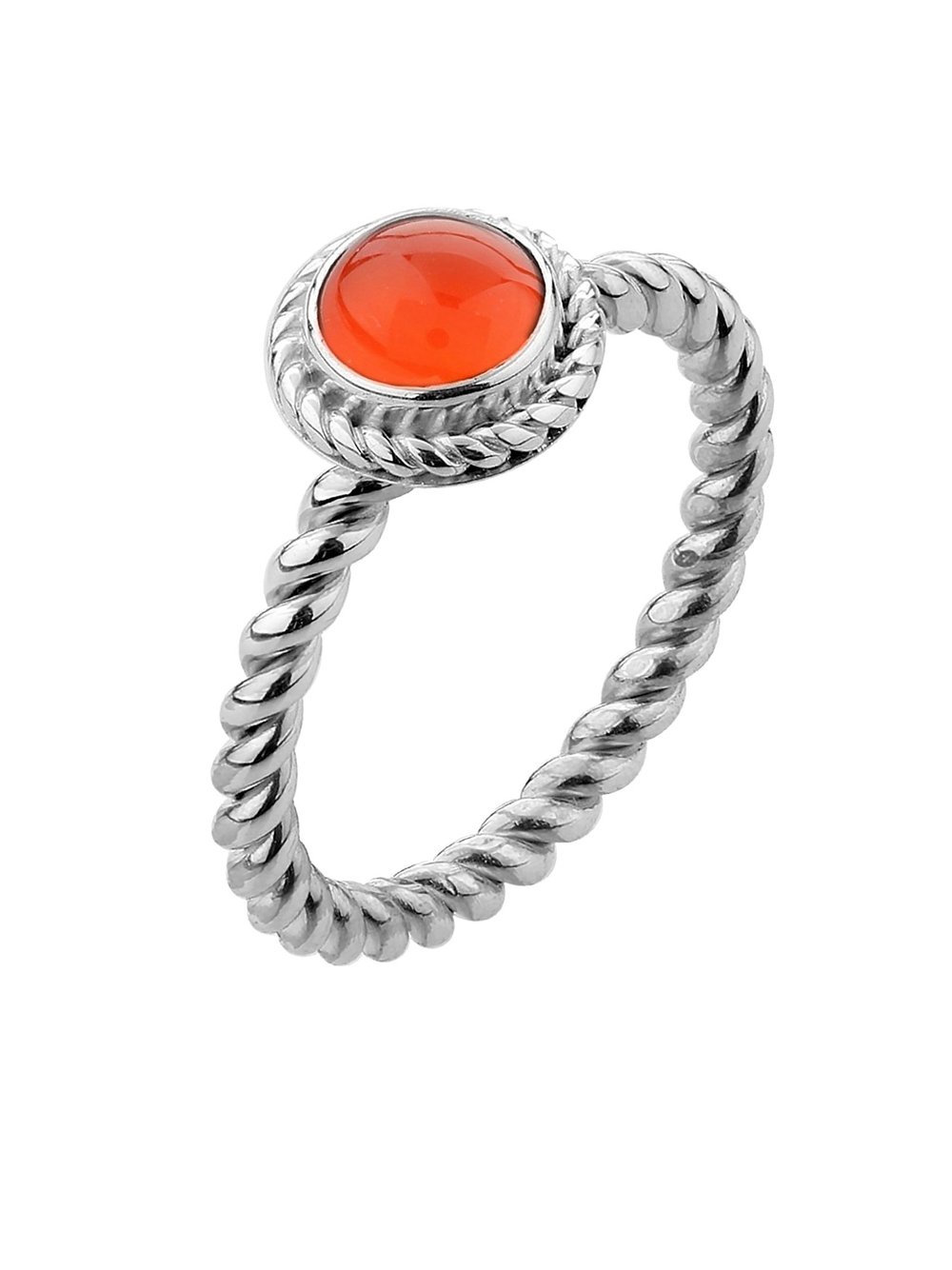 Nenalina Ring Damen Sterlingsilber orange, 58