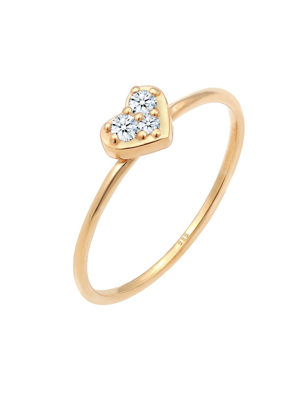 Elli Diamonds Ring Damen Gelbgold gold, 56