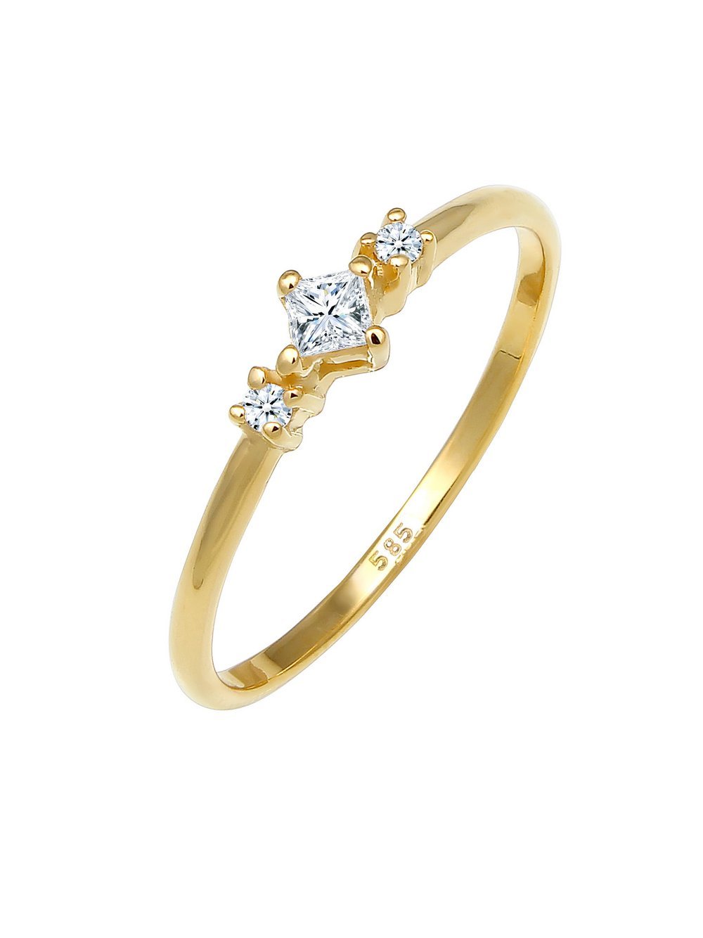 Elli Diamonds Ring Damen Gelbgold gold, 56