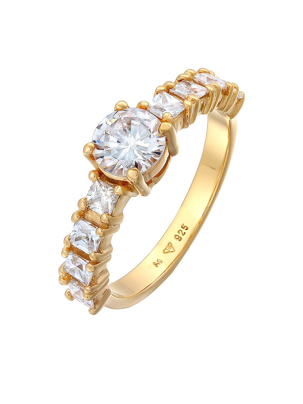 Elli Ring Damen Sterlingsilber gold, 56