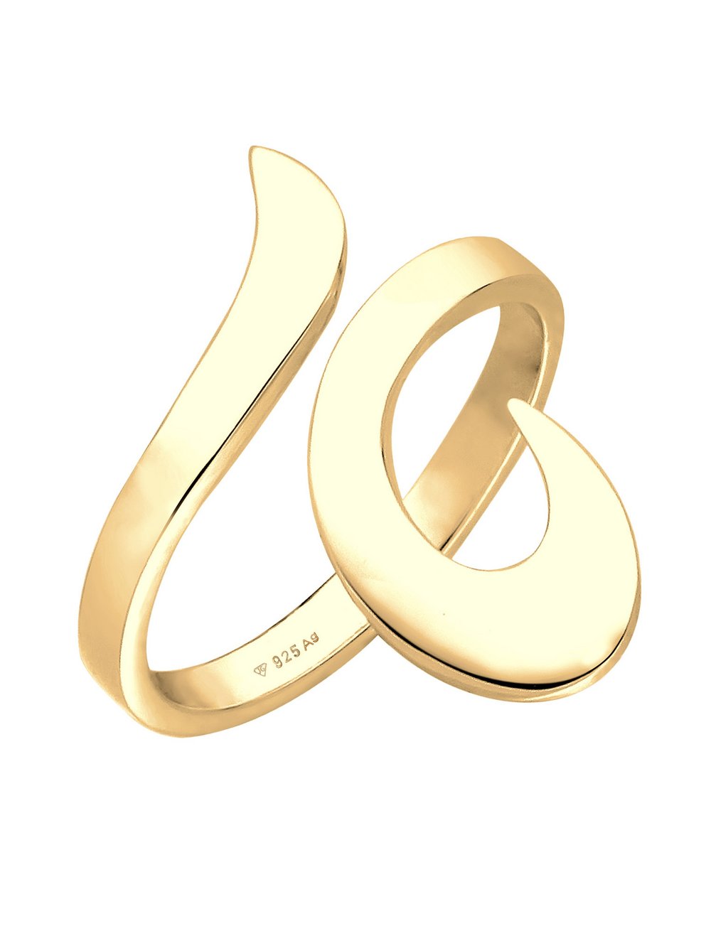 Elli Ring Damen Sterlingsilber gold, 54