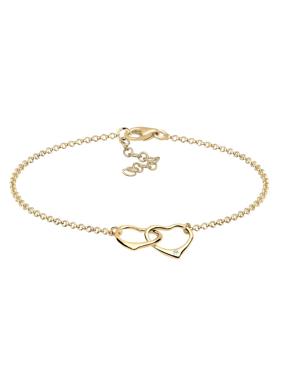 Elli Diamonds Armband Damen Sterlingsilber gold, 19