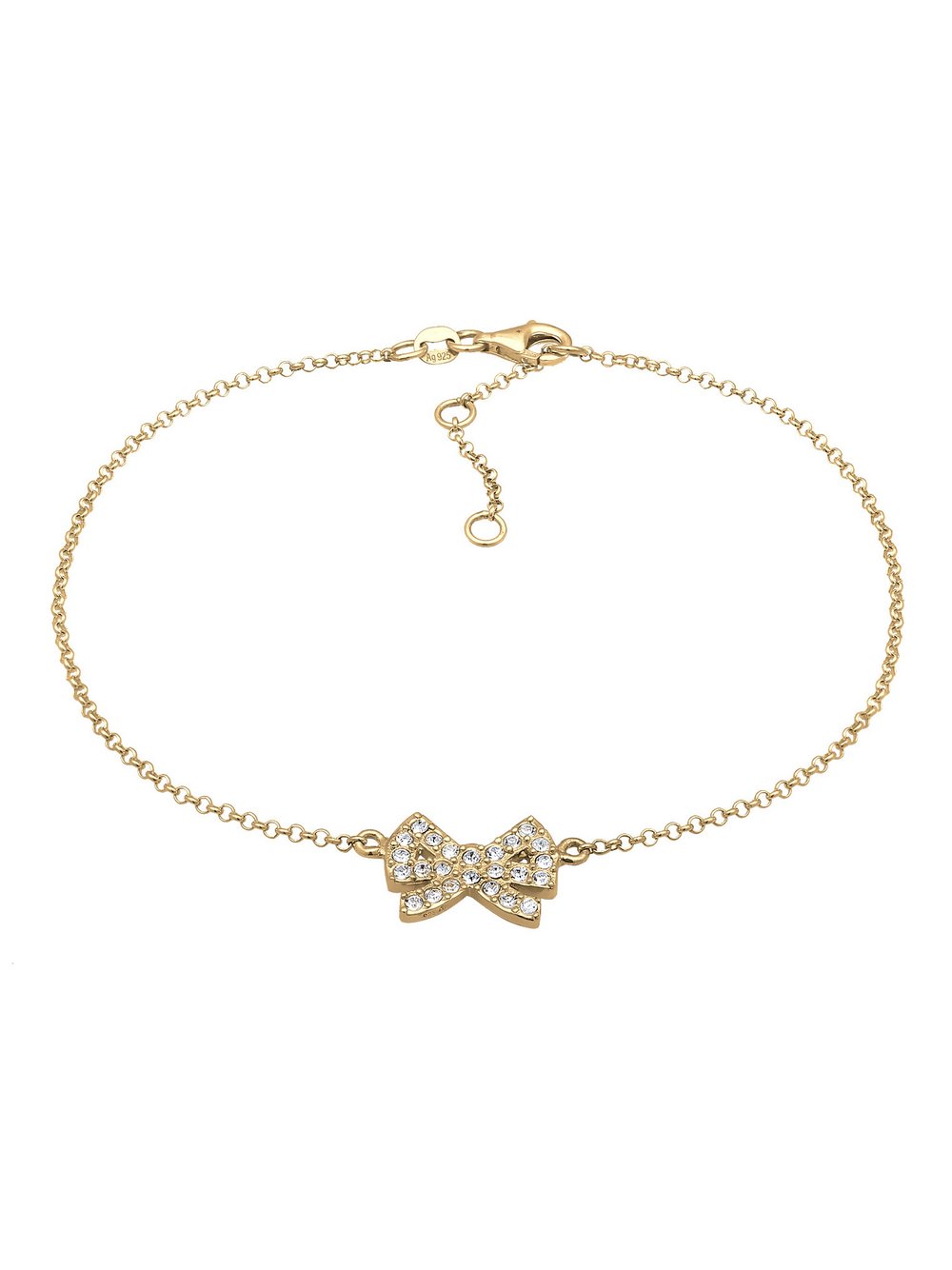 Thumbnail - Elli Fußschmuck Damen Sterlingsilber gold, 25