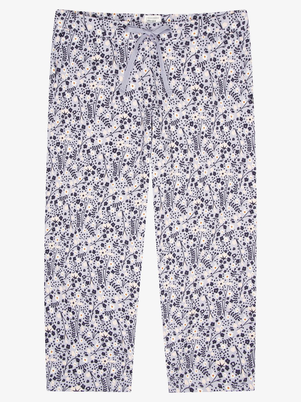 Thumbnail - Schiesser Pyjamahose  Damen Jersey mehrfarbig gemustert, 48