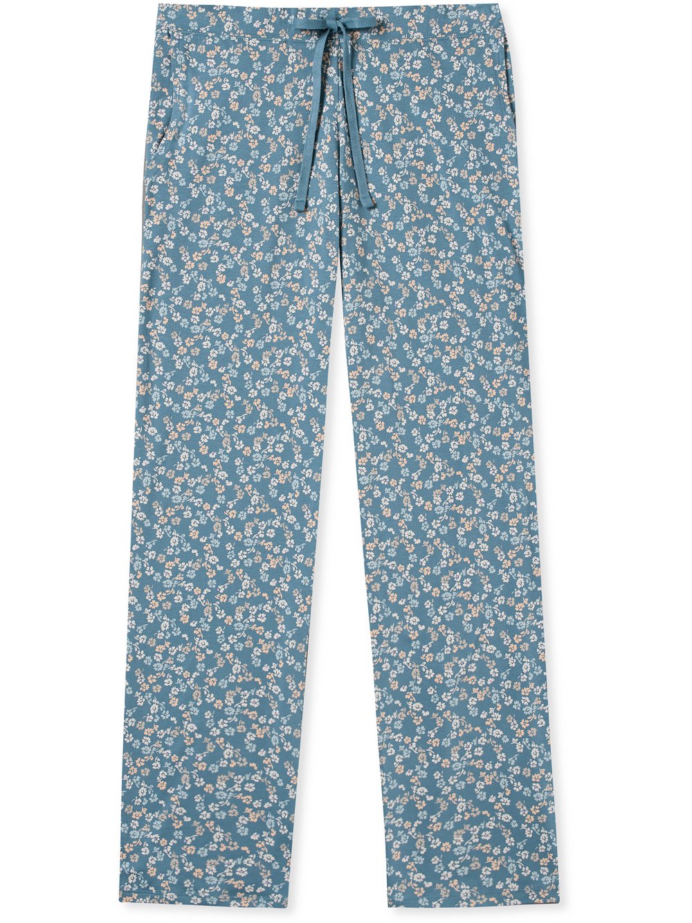 Schiesser Pyjamahose  Damen Jersey blau gemustert, 72