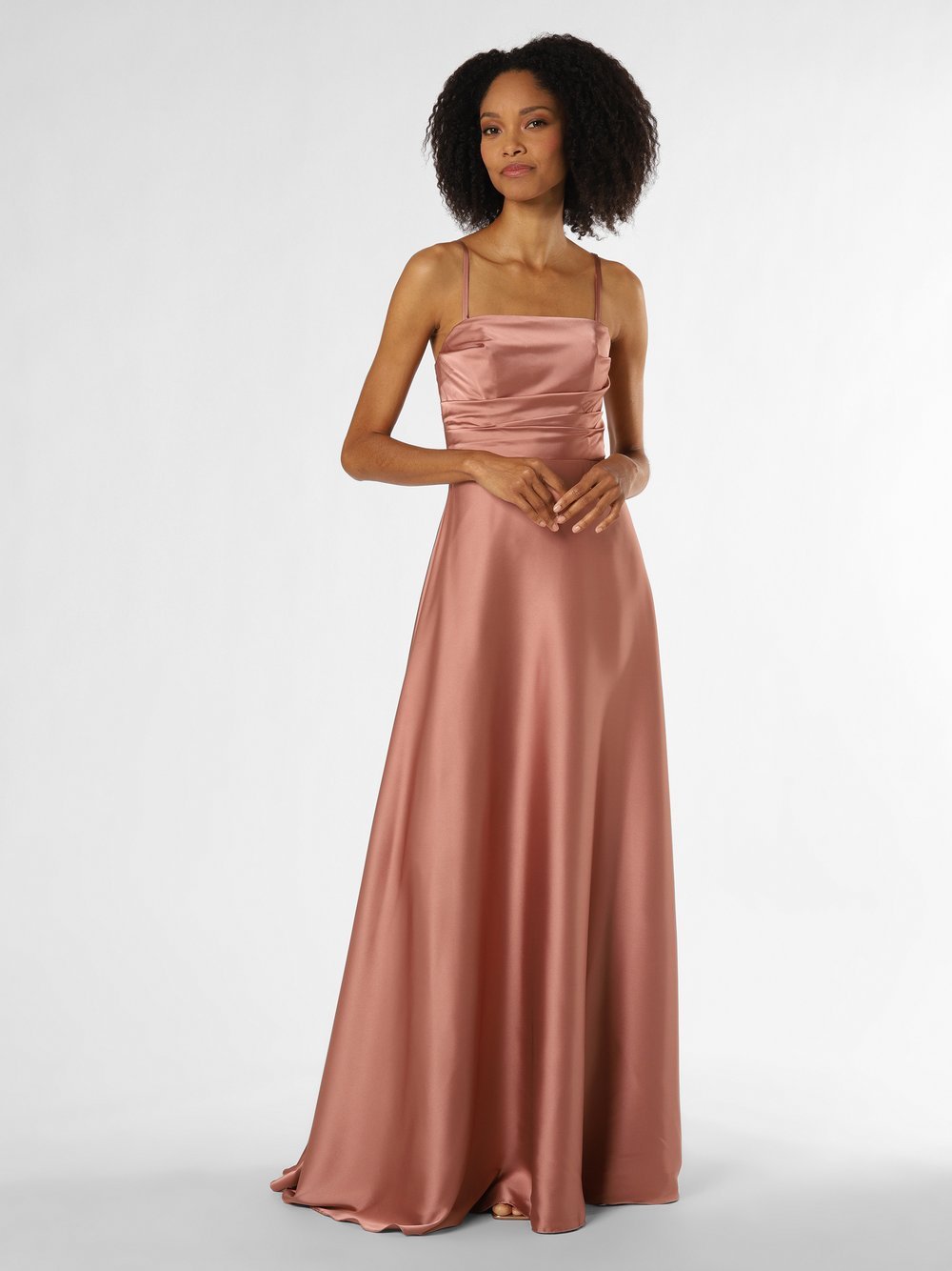 Laona Abendkleid Damen Satin rosa, 34