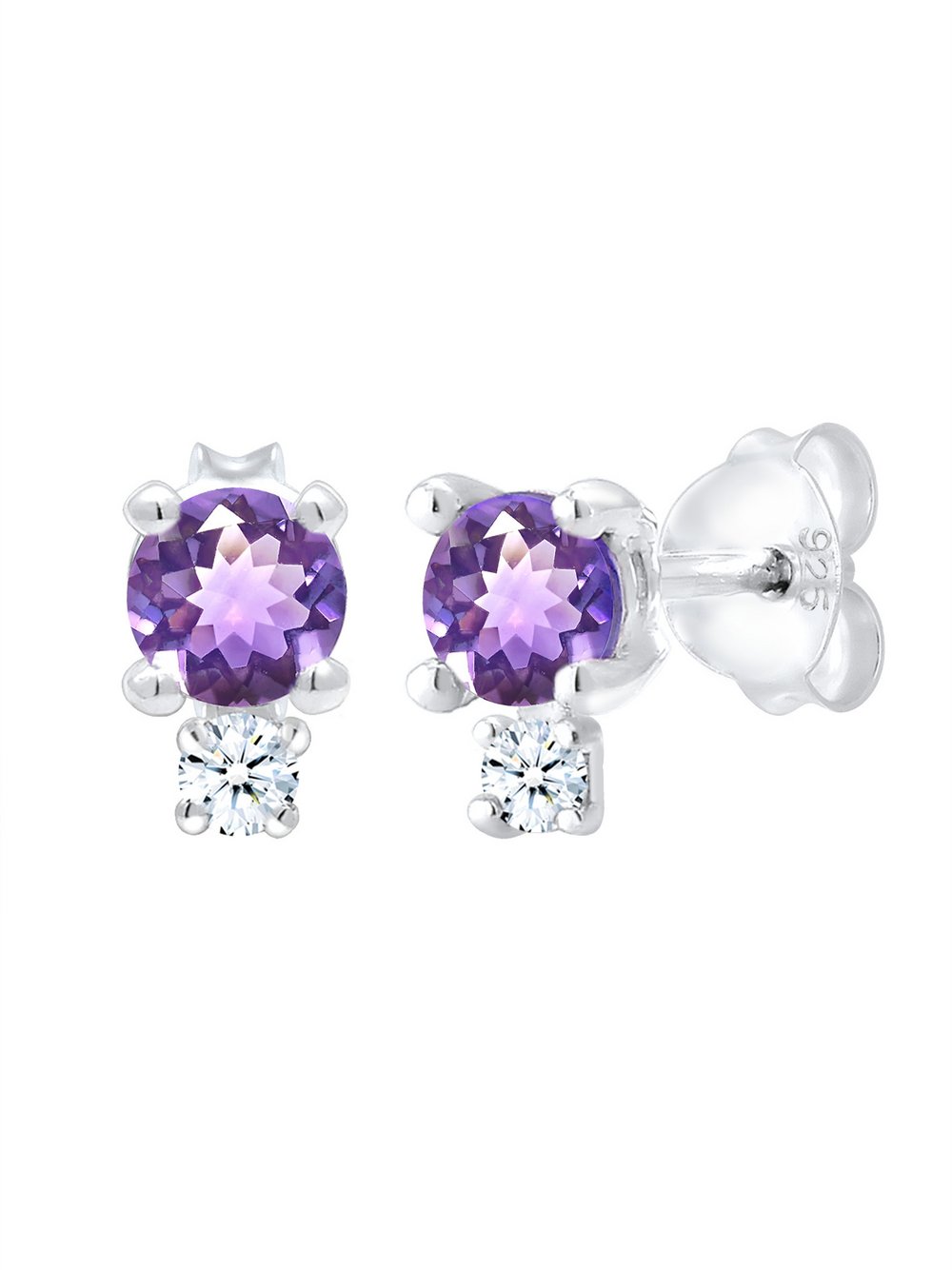 Thumbnail - Elli Diamonds Ohrringe Damen Sterlingsilber silber, 7