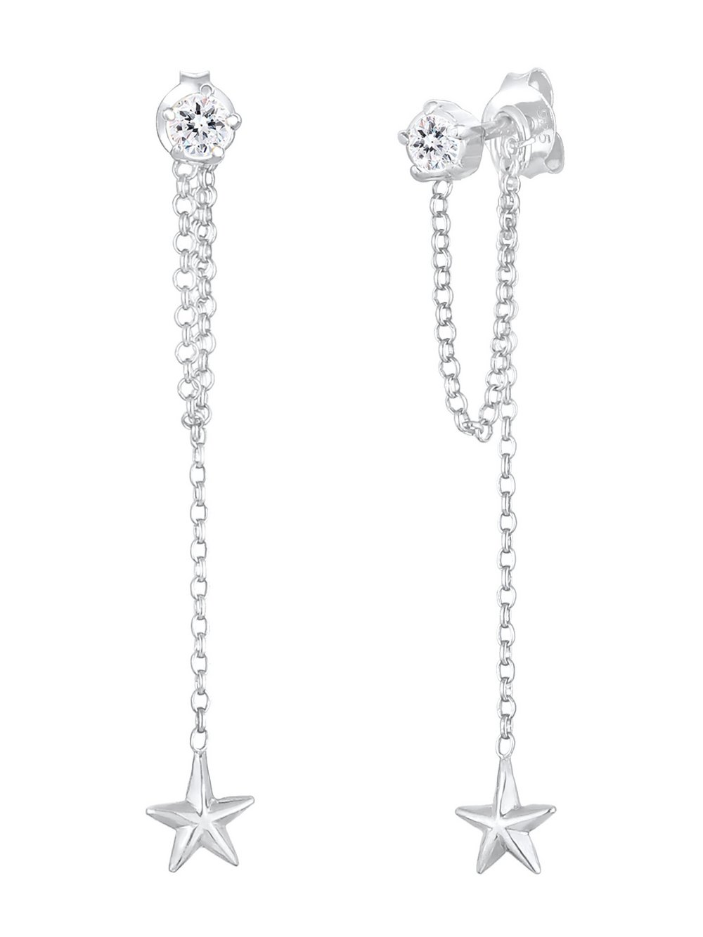 Elli Ohrringe Damen Sterlingsilber silber, 76