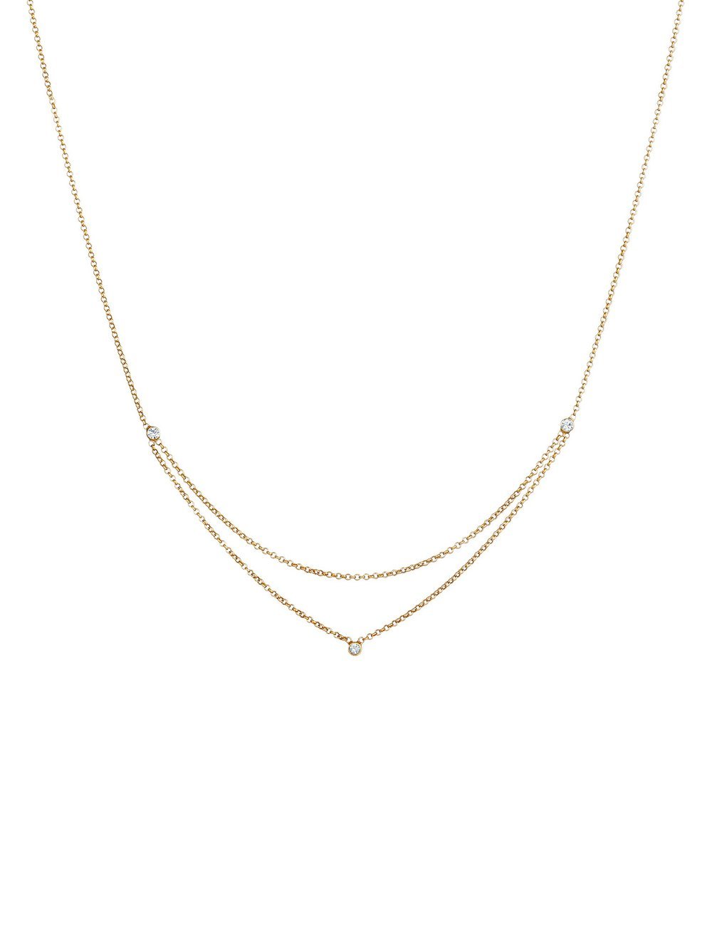 Elli Halskette Damen Sterlingsilber gold, 40