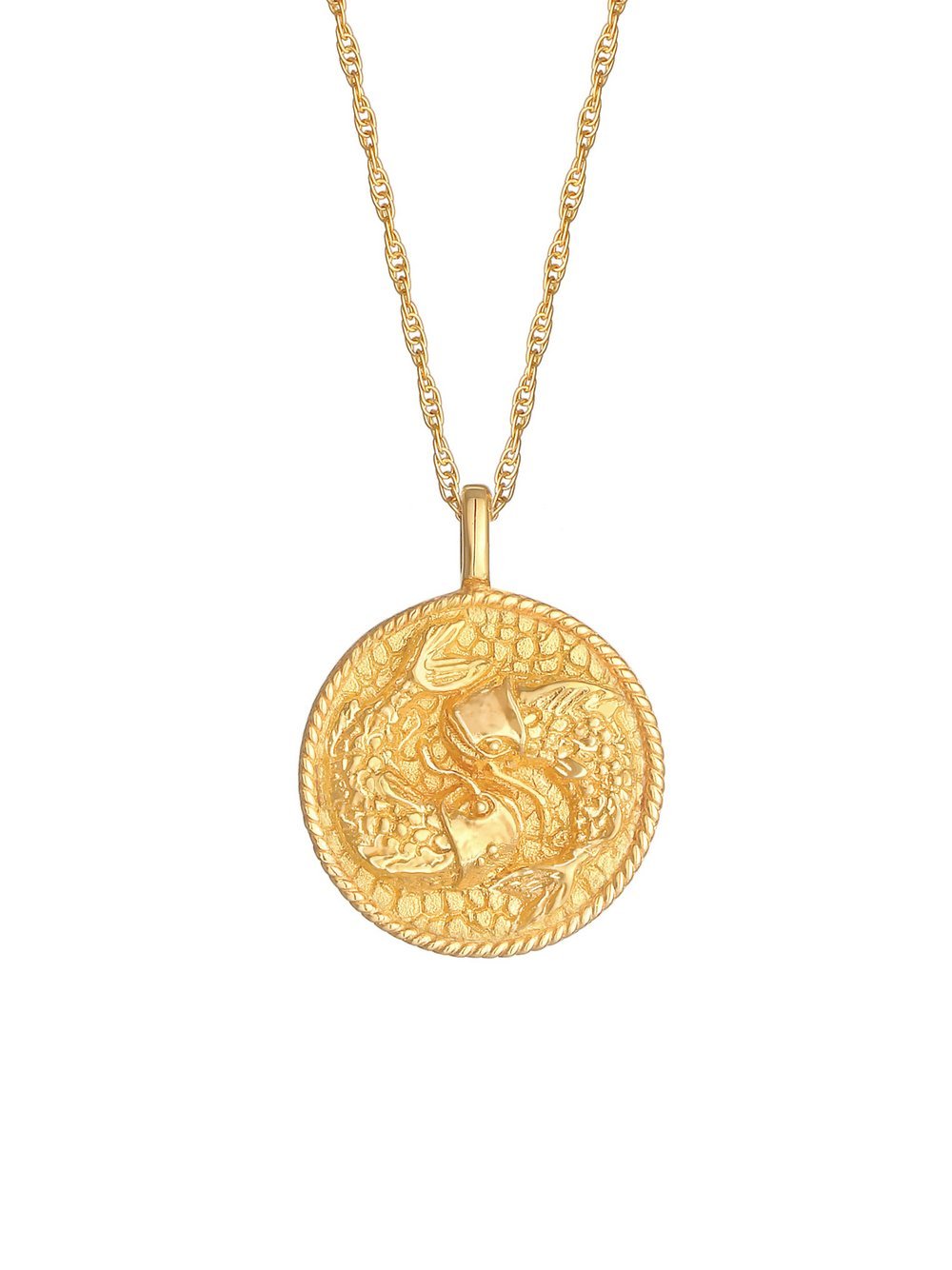 Elli Halskette Damen Sterlingsilber gold, 45