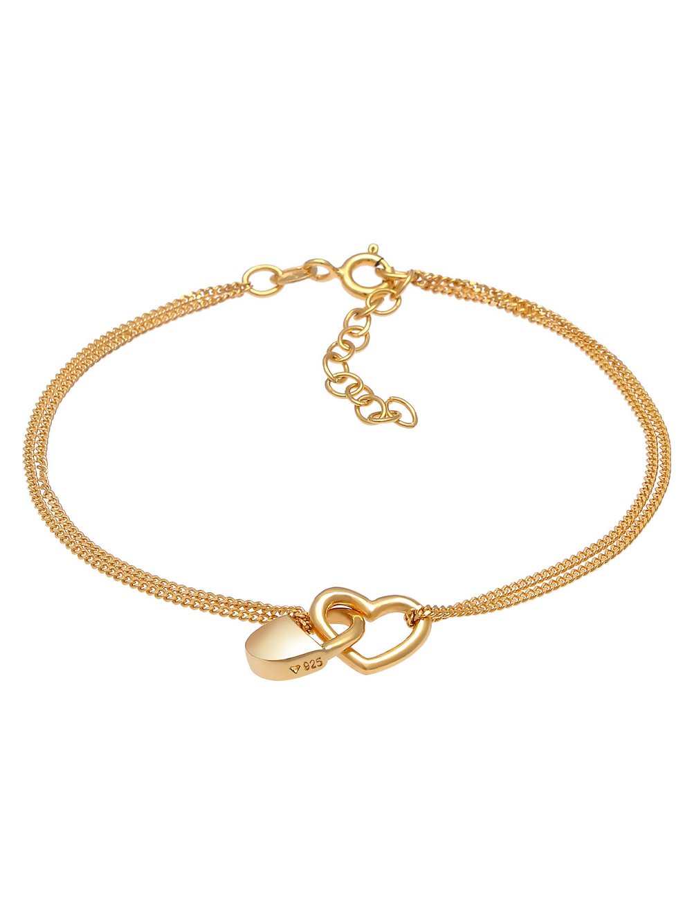 Elli Armband Damen Sterlingsilber gold, 16