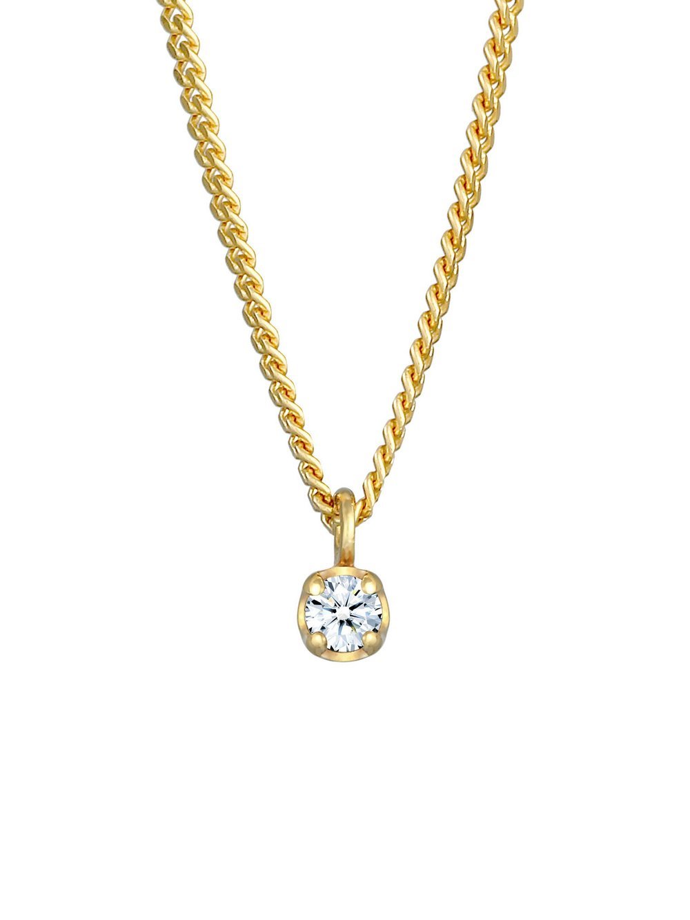 Elli Diamonds Halskette Damen Gelbgold gold, 40