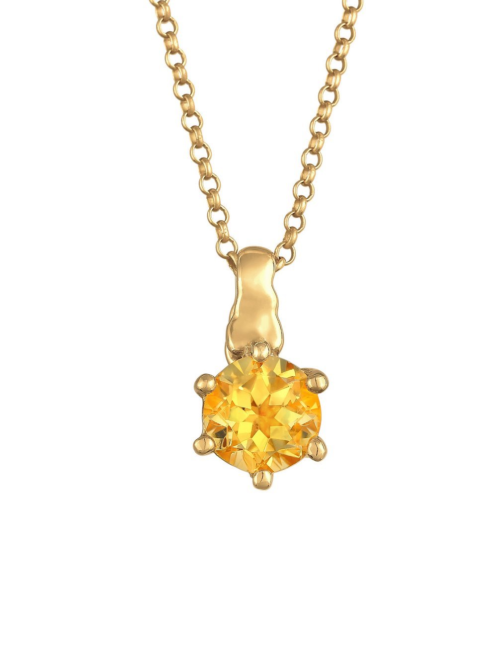 Thumbnail - Elli Halskette Damen Sterlingsilber gold, 45