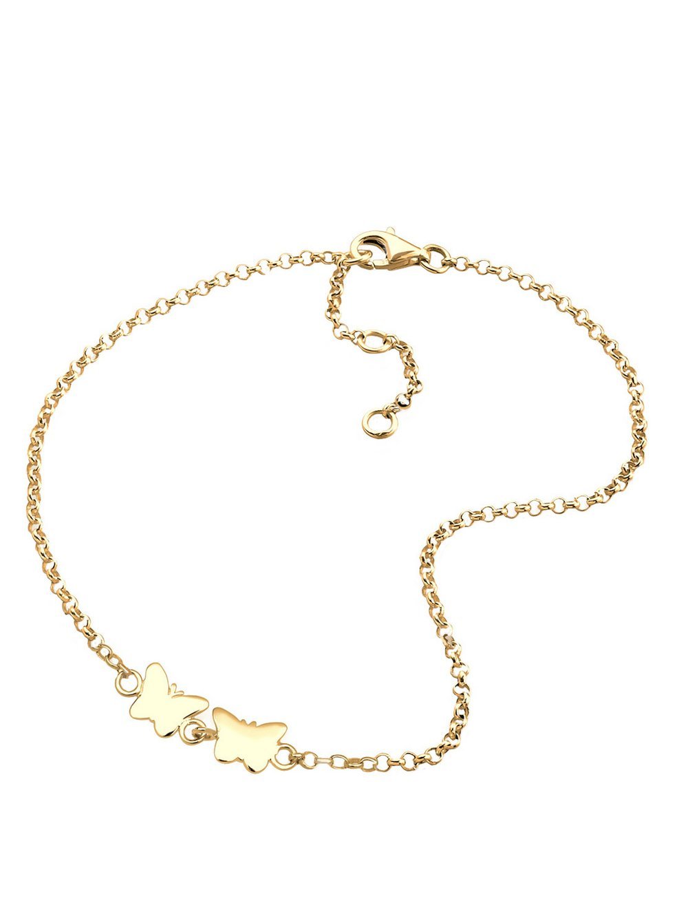 Elli Fußschmuck Damen Sterlingsilber gold, 25