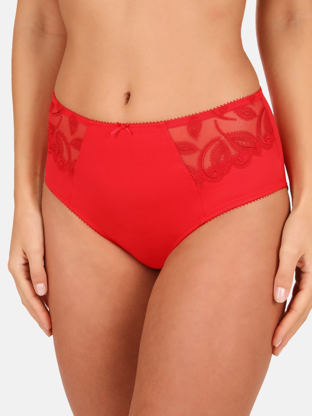 Thumbnail - Felina Taillen Slip Damen rot, 38