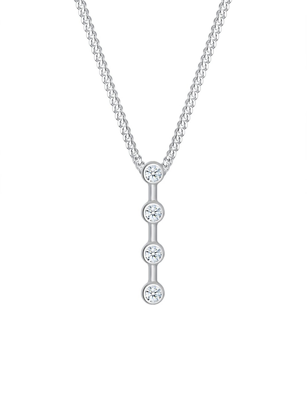 Elli Diamonds Halskette Damen Sterlingsilber silber, 45