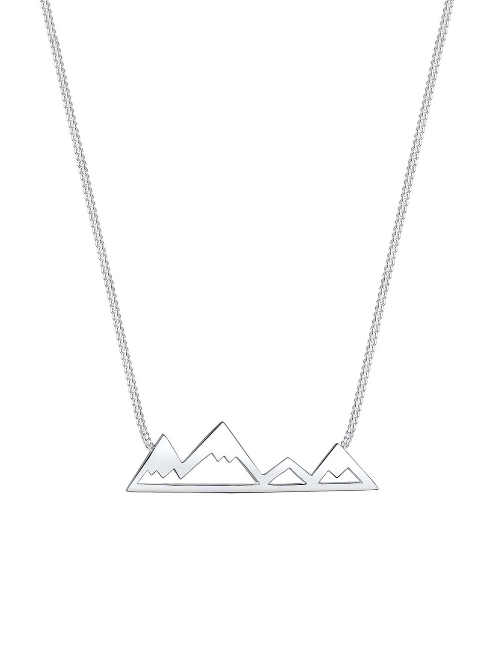Elli Halskette Damen Sterlingsilber silber, 45