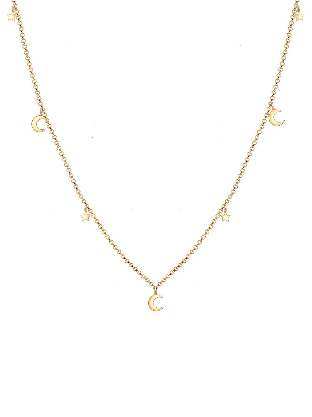 Elli Halskette Damen Sterlingsilber gold, 40