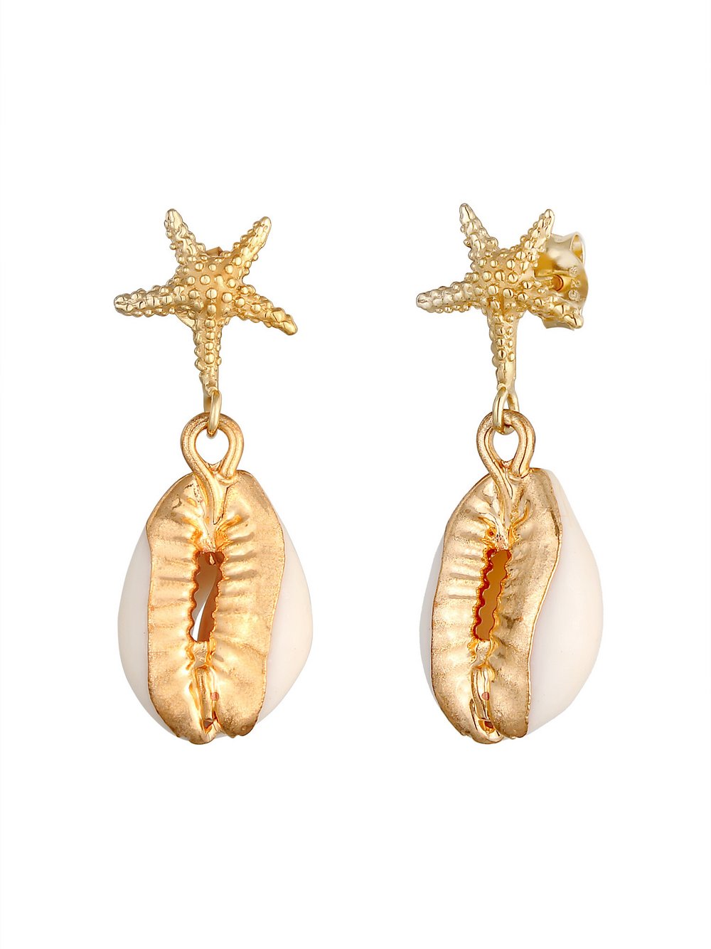 Thumbnail - Elli Ohrringe Damen Sterlingsilber gold, 32