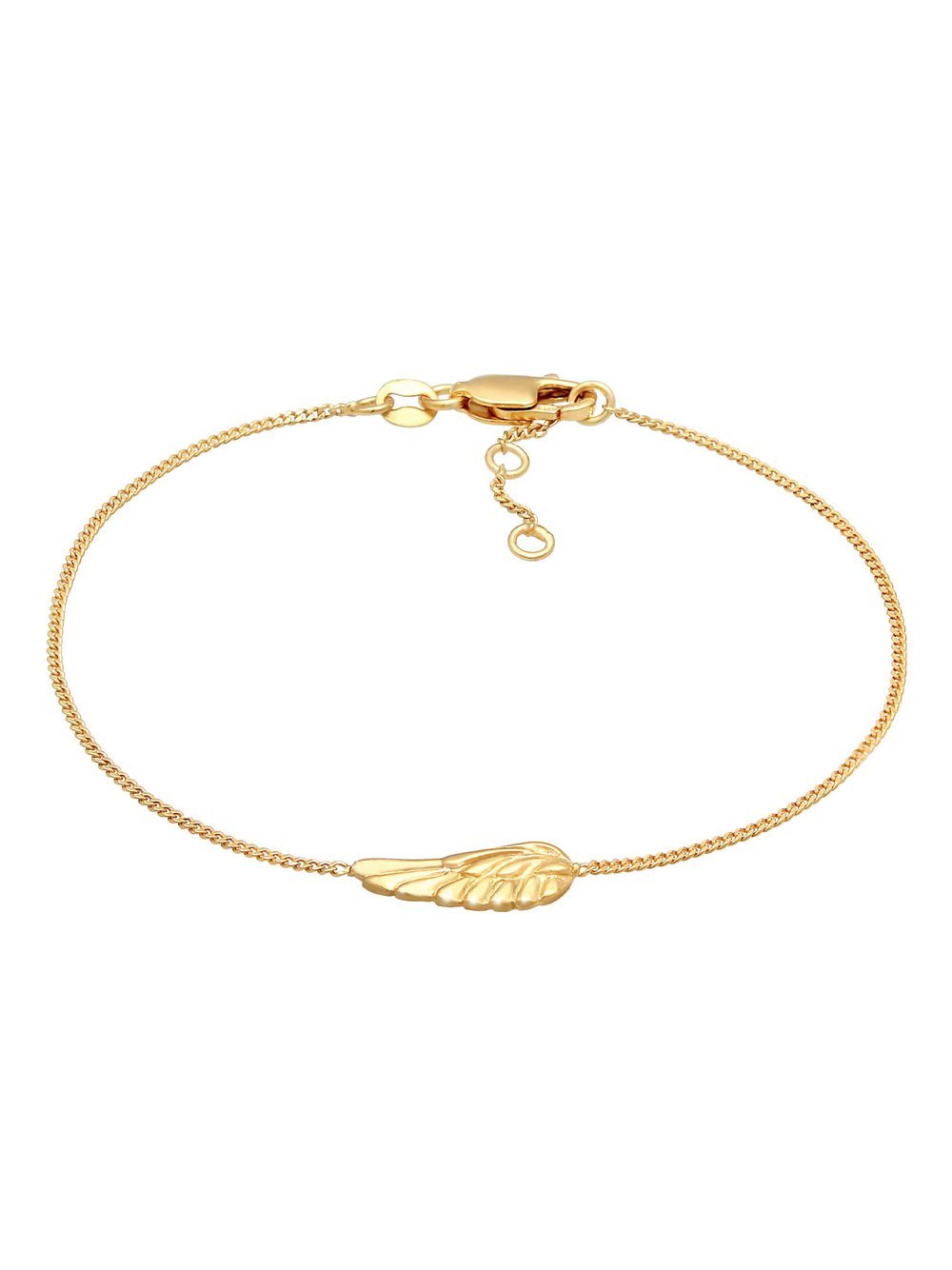 Elli PREMIUM Armband Damen Gelbgold gold, 16