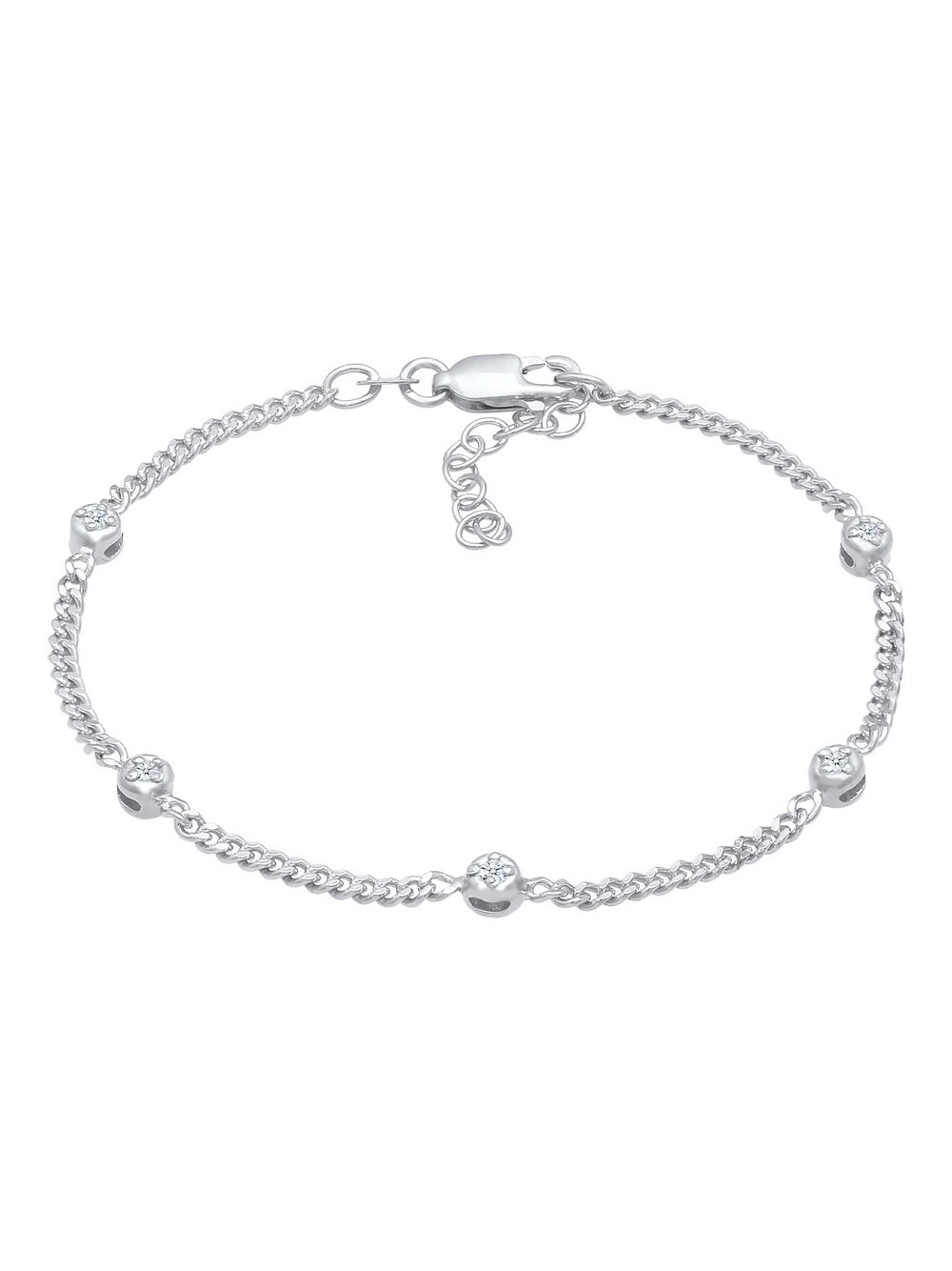 Elli Diamonds Armband Damen Sterlingsilber silber, 16