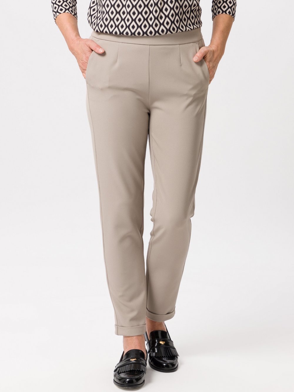 Frank Walder Schlupfhose MIA Damen beige, 46