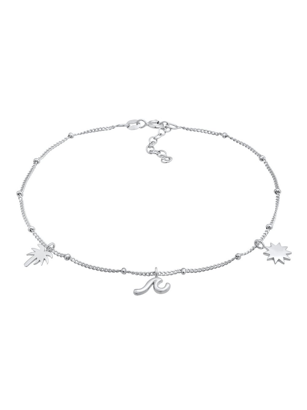 Elli Fußschmuck Damen Sterlingsilber silber, 22