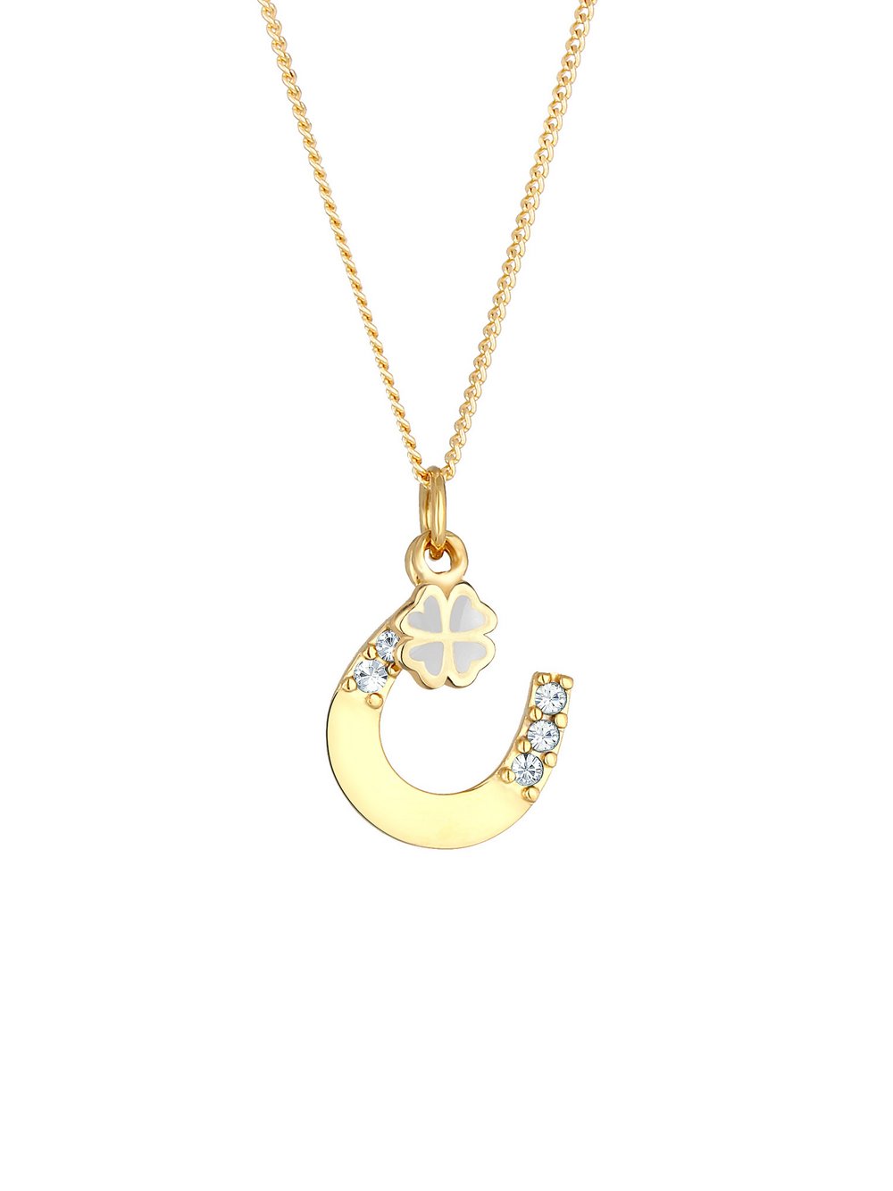 Elli Halskette Damen Sterlingsilber gold, 45