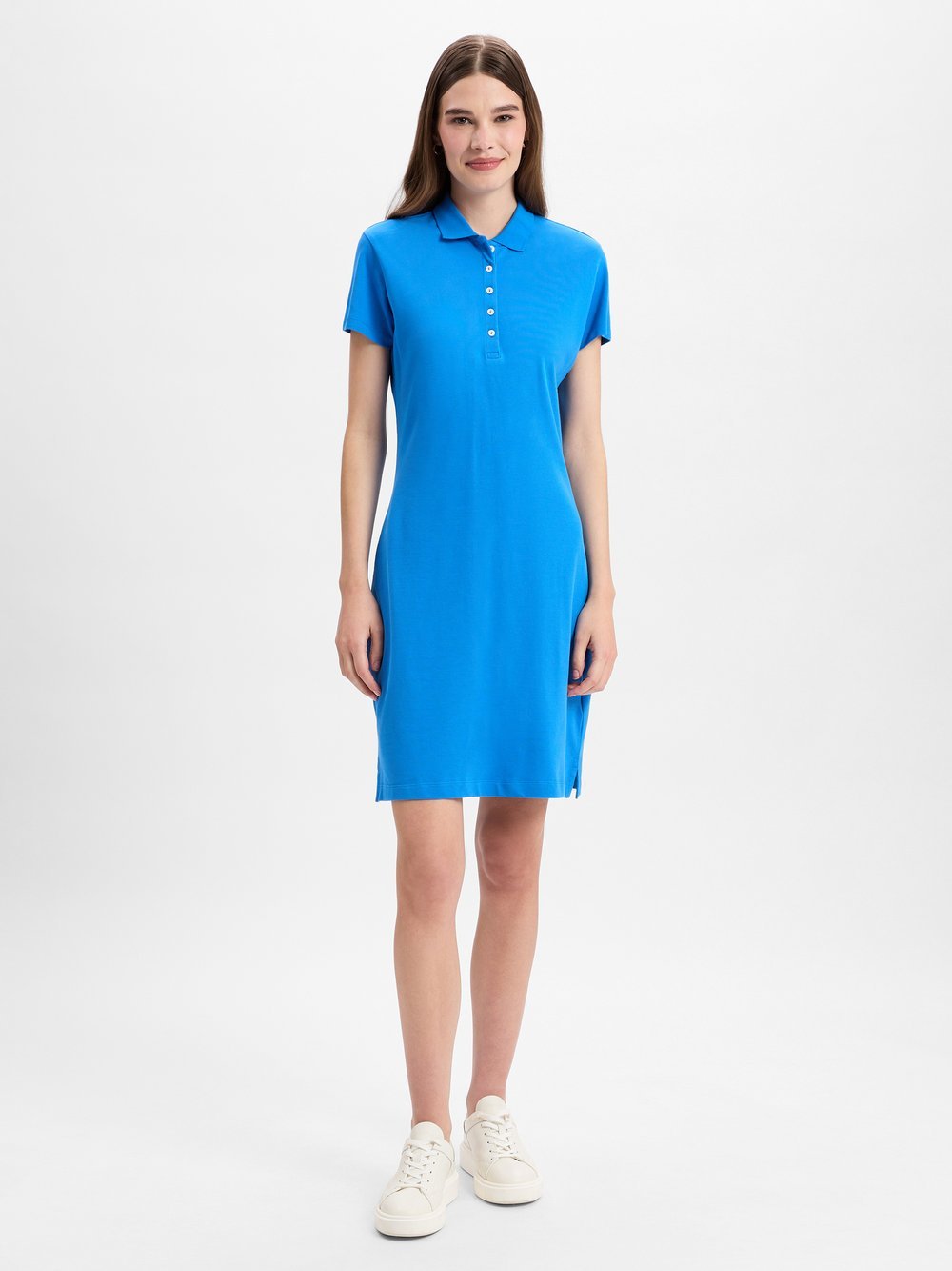 Marie Lund Kleid Damen Baumwolle blau, XXL