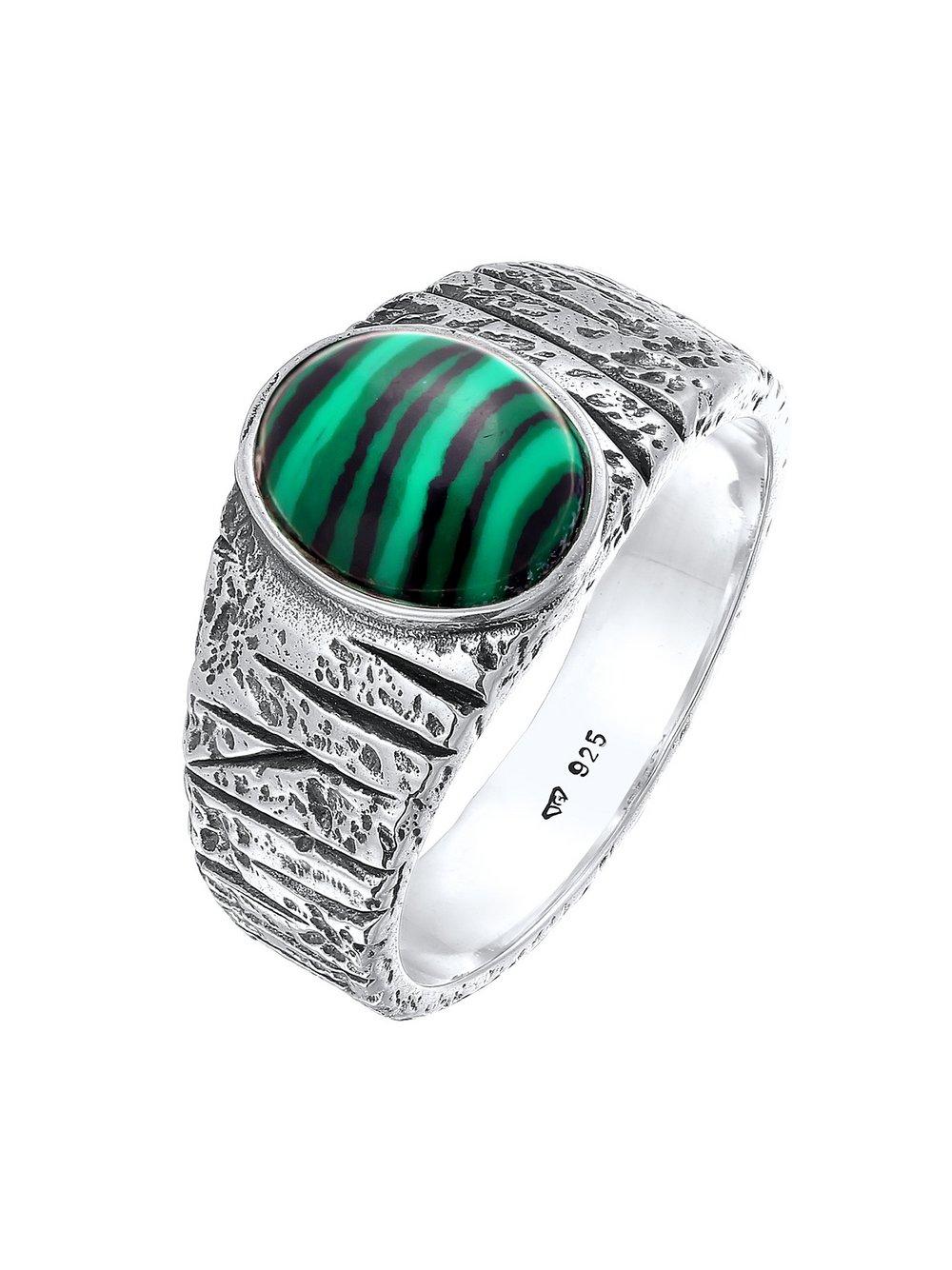 KUZZOI Ring Herren Sterlingsilber silber, 62