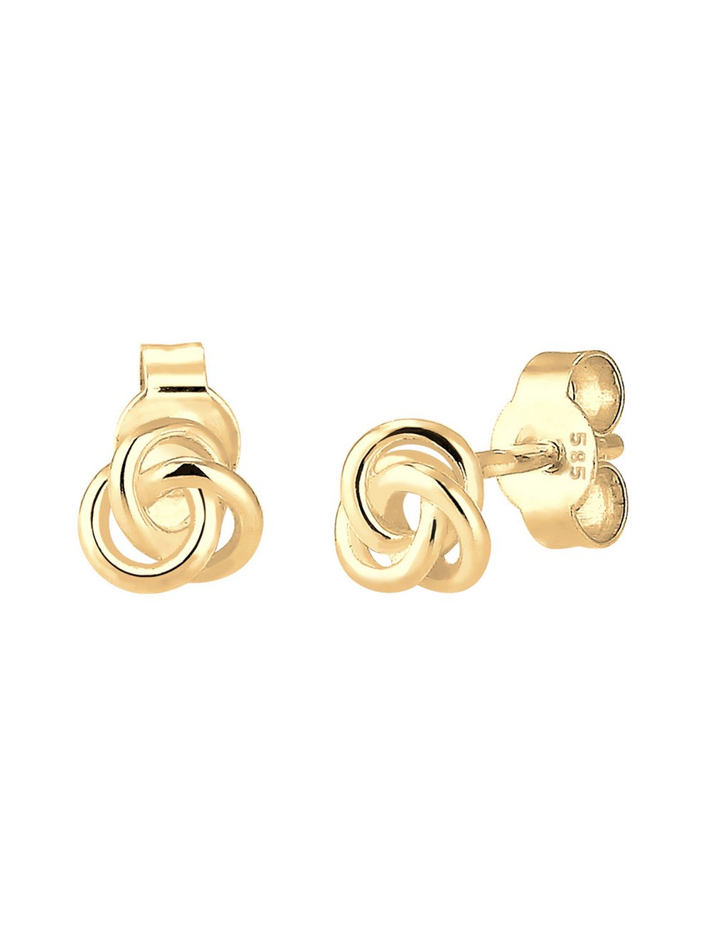 Thumbnail - Elli PREMIUM Ohrringe Damen Gelbgold gold, ONE SIZE