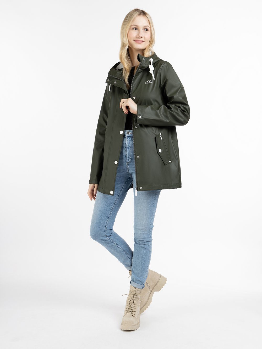 ICEBOUND Regenjacke Damen grün, XXL