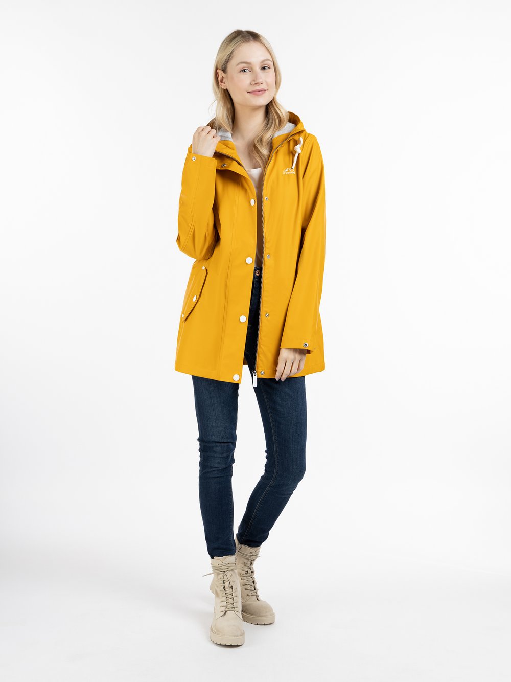 ICEBOUND Regenjacke Damen gelb, XS