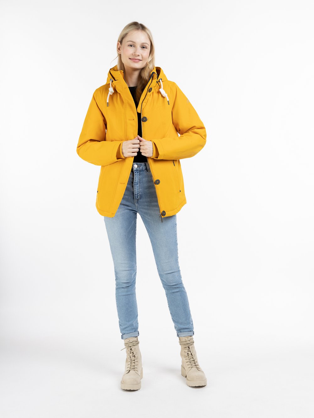 ICEBOUND Winterjacke Damen gelb, S