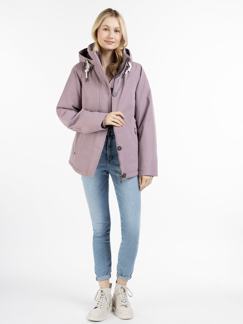 ICEBOUND Winterjacke Damen lila, XS