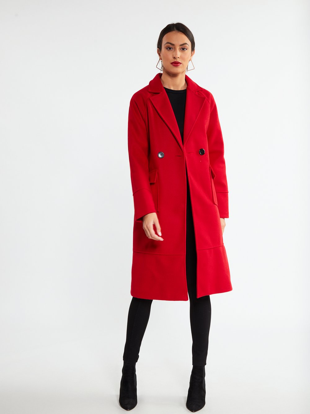 Faina Kaminsims Damen rot, M